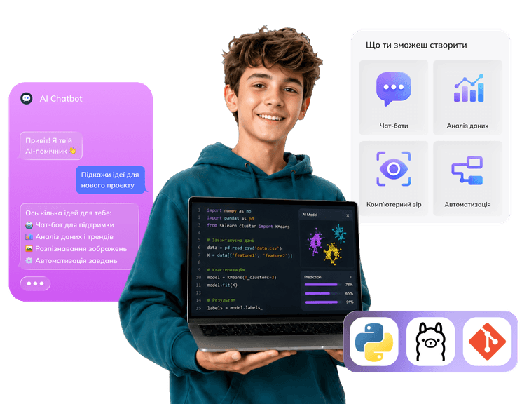 Python+AI для підлітків